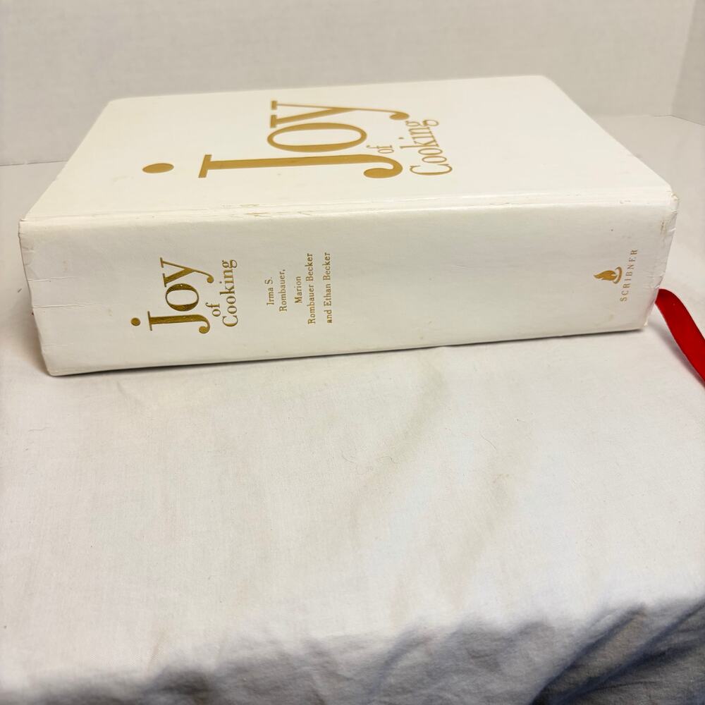 VTG Joy of Cooking Hardcover 1997 ed. Gold lettering, no dust cover, cookbook - Picture 2 of 8